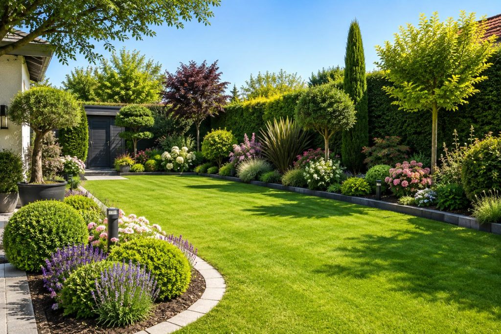 Remise en état et entretien complet d'un jardin